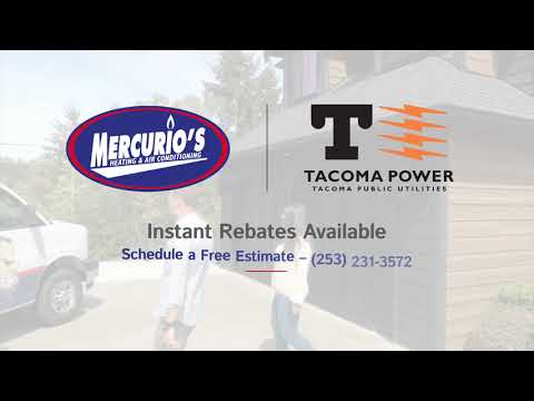 Mercurio's Heating & Air Conditioning and Tacoma Power Instant Rebate Partnership