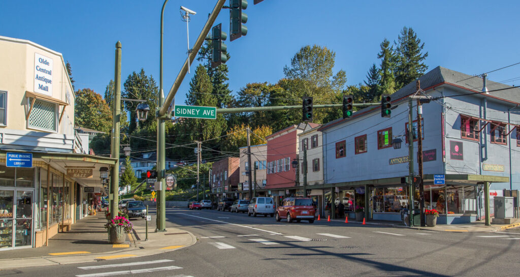 Port Orchard WA downtown